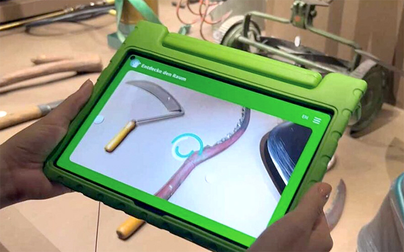 GARTEN+ App: AR-Erweiterung der Dauerausstellung im Deutschen Gartenbaumuseum Erfurt